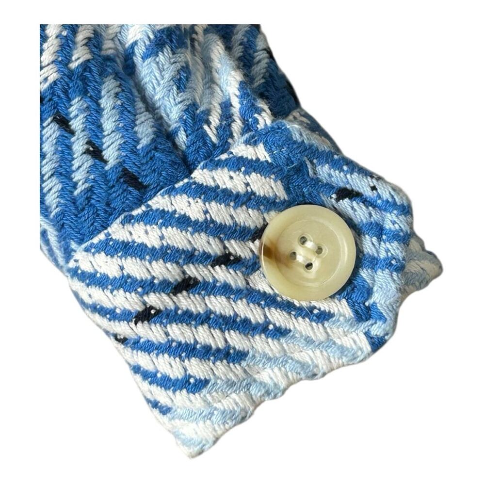 Outerknown Cloud Weave Button Front Blanket Shirt… - image 6